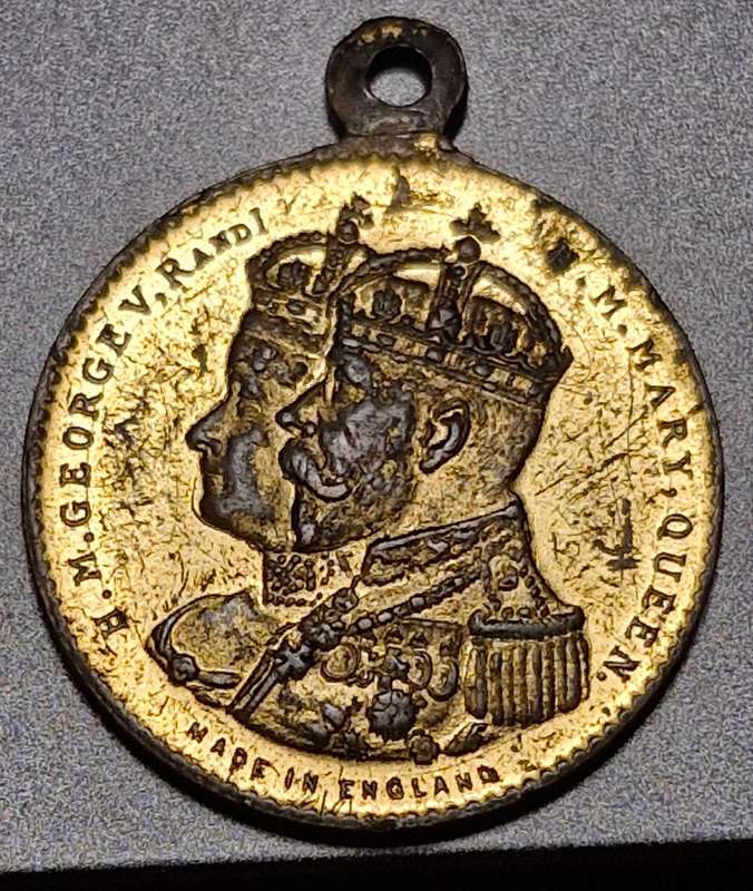 1935 Jubilee Medallion King George V, Unknown composition